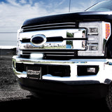 2-in-1 LED Light Bar | White & Green