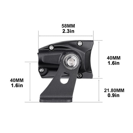 20" Fog + Strobe + High Beam LED Razor SAE Light Bar Kit w/ Switch & Wire