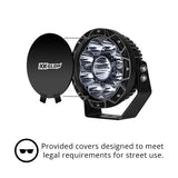 2pc 7in 44W Combo Beam Offroad Round Work Light Kit