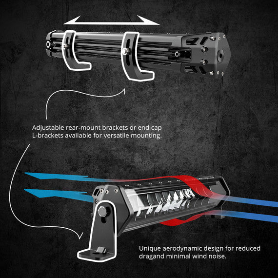 SAR 90 Degree 1pc Search & Rescue Light Bar Kit