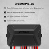 XKcommand Off road Switch Panel with Bluetooth-Controlled App