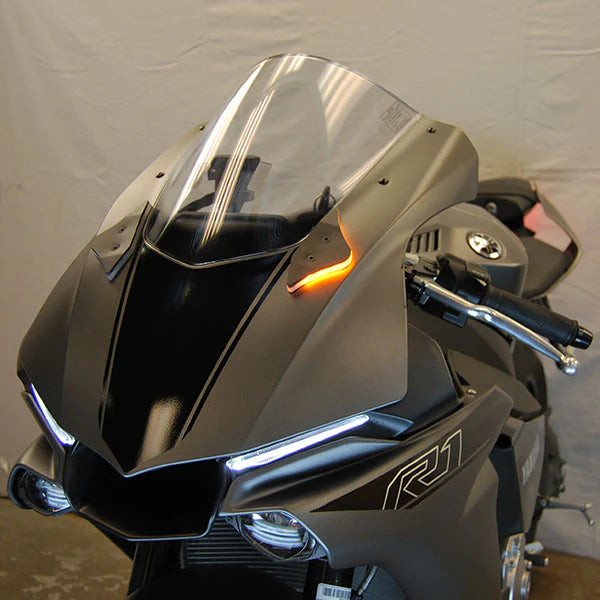 Yamaha R1 Mirror Block Off Turn Signals (2015-2019)