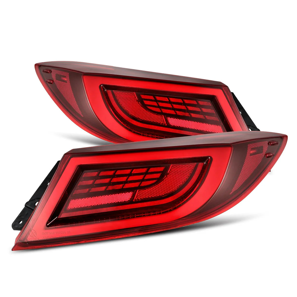 21-26 Toyota GR86/Subaru BRZ LUXX-Series LED Tail Lights Vivid Red