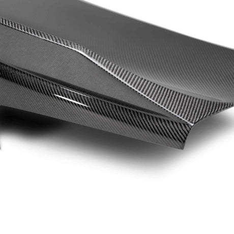 2016 - 2024 Camaro Carbon Fiber Trunk Double Sided Decklid With Integrated Spoiler