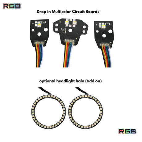 Dodge Charger RGBWA DRL Boards (2015-2023)