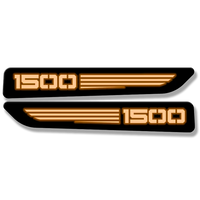 1500 Hood Badges - Illuminated - Fits 2019-2025 Ram 1500® Sport