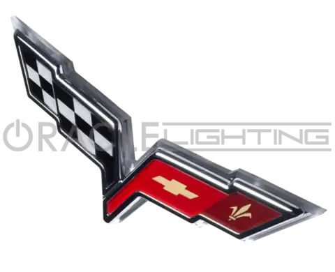 2005-2013 CHEVROLET C6 CORVETTE ILLUMINATED EMBLEM
