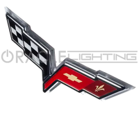 2005-2013 CHEVROLET C6 CORVETTE ILLUMINATED EMBLEM