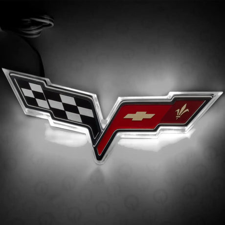 2005-2013 CHEVROLET C6 CORVETTE ILLUMINATED EMBLEM