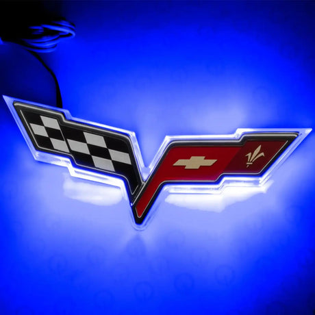 2005-2013 CHEVROLET C6 CORVETTE ILLUMINATED EMBLEM