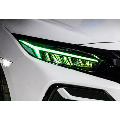 Honda Civic: Multicolor Flow Series Headlights (2016-2021)