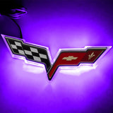 2005-2013 CHEVROLET C6 CORVETTE ILLUMINATED EMBLEM