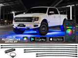 Bluetooth Flexible Million Color LED Truck Underbody Lighting Kit with Smartphone Control