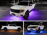 Bluetooth Flexible Million Color LED Truck Underbody Lighting Kit with Smartphone Control