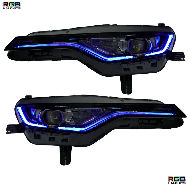 Chevrolet Camaro RS/SS: Multicolor RGBW Headlights (2019-2024)