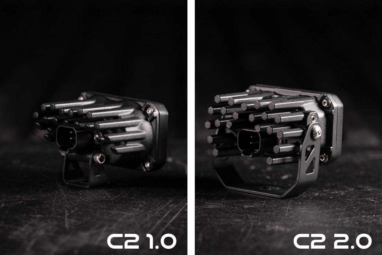 C2 1.0 LED Pod Cover (one) - Black, Smoked, Yellow, or Clear