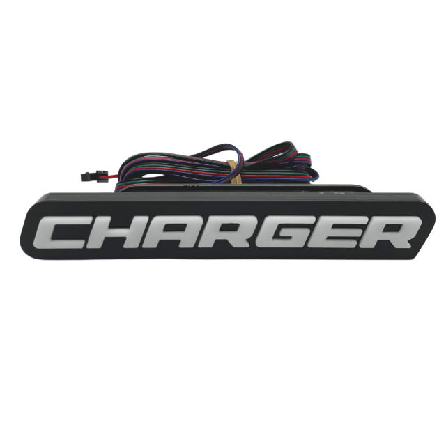 Dodge Charger RGB Illuminated Logo