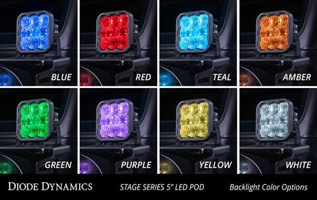 SS5 CrossLink 7-Pod LED Light Bar (one)