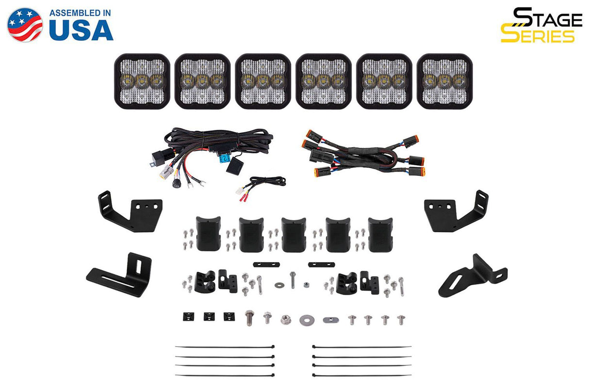 SS5 CrossLink Lightbar Kit for Prinsu/Sherpa Roof Racks
