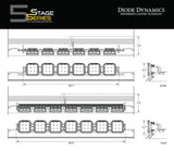 SS5 CrossLink Lightbar Kit for Prinsu/Sherpa Roof Racks
