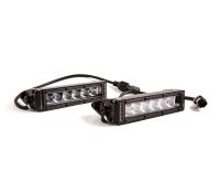 Stage Series 6" SAE/DOT White Light Bar (pair)