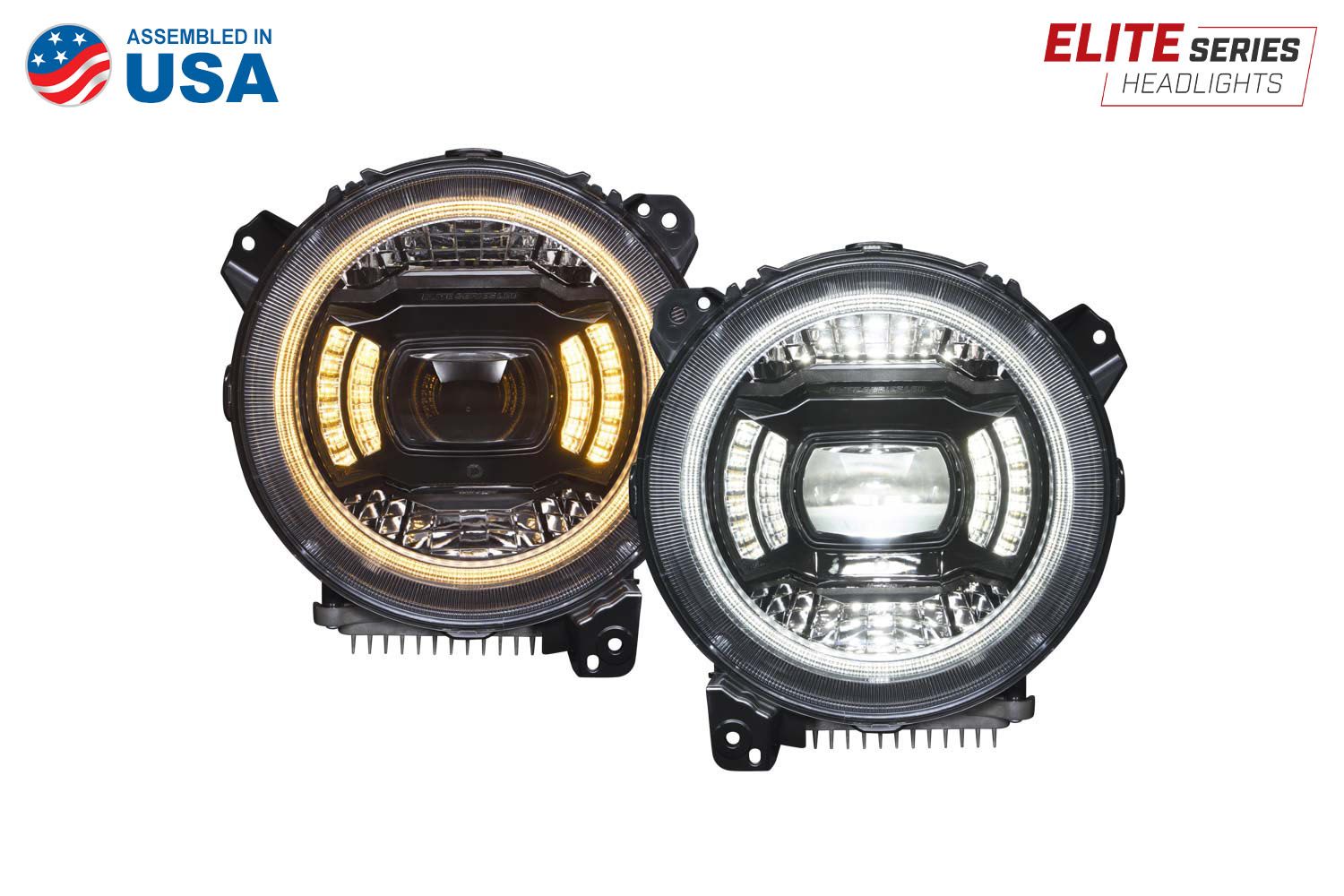 Elite LED Headlights for 2020-2025 Jeep Gladiator