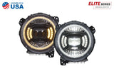 Elite LED Headlights for 2018-2025 Jeep JL Wrangler