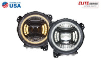 Elite LED Headlights for 2018-2025 Jeep JL Wrangler