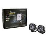 SS3 SAE/DOT White Pro LED Pod (pair)