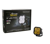 SS3 SAE Yellow Pro LED Pod (one)