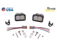 SSC2 SAE/DOT White Sport Standard LED Pod (pair)