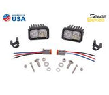 SSC2 SAE/DOT White Sport Standard LED Pod (pair)