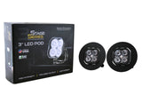 SS3 LED Fog Light Kit for 2007-2013 GMC Sierra 1500