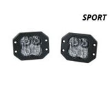 SS3 SAE/DOT White Sport Flush Mount LED Pod (pair)