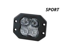 SS3 SAE/DOT White Sport Flush Mount LED Pod (one)