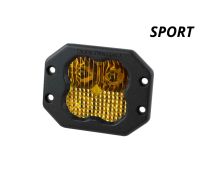 SS3 SAE Yellow Sport Flush Mount LED Pod (one)