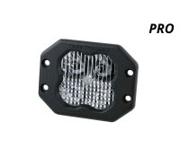 SS3 SAE/DOT White Pro Flush Mount LED Pod (one)