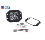 SS3 SAE/DOT White Sport Flush Mount LED Pod (one)