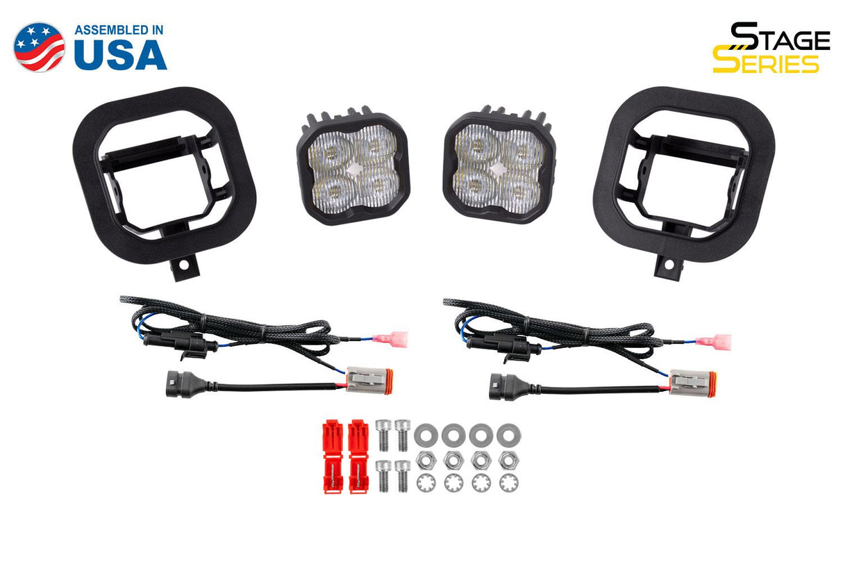 SS3 LED Fog Light Kit for 2011-2016 Ford Super Duty F-250/F-350