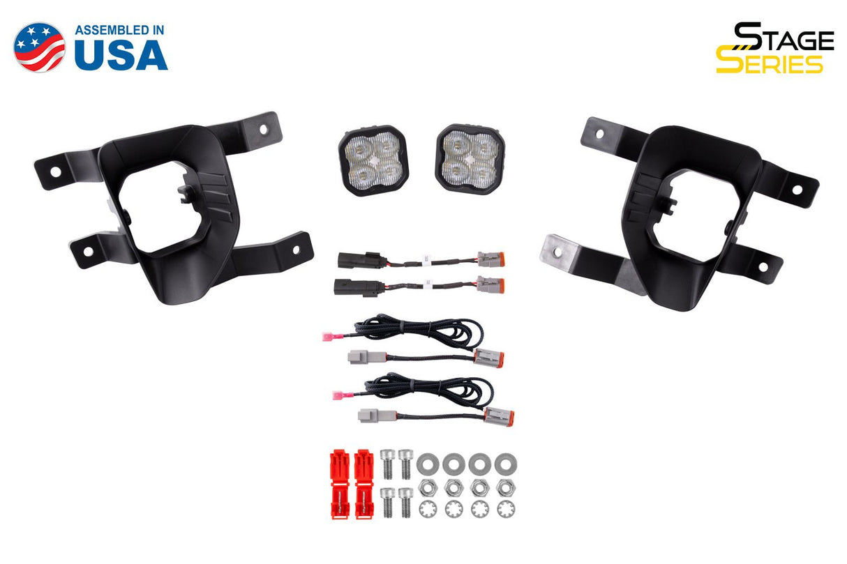 SS3 LED Fog Light Kit for 2019 Chevrolet Silverado 1500 LD