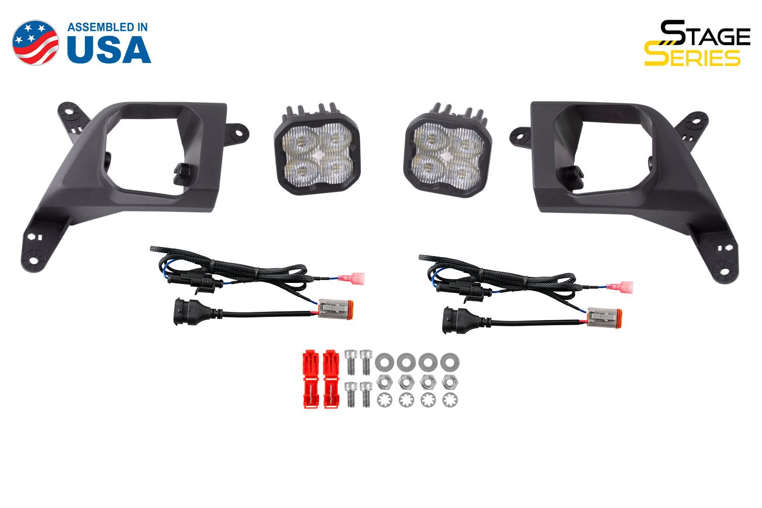 SS3 LED Fog Light Kit for 2020-2023 Chevrolet Silverado HD 2500/3500