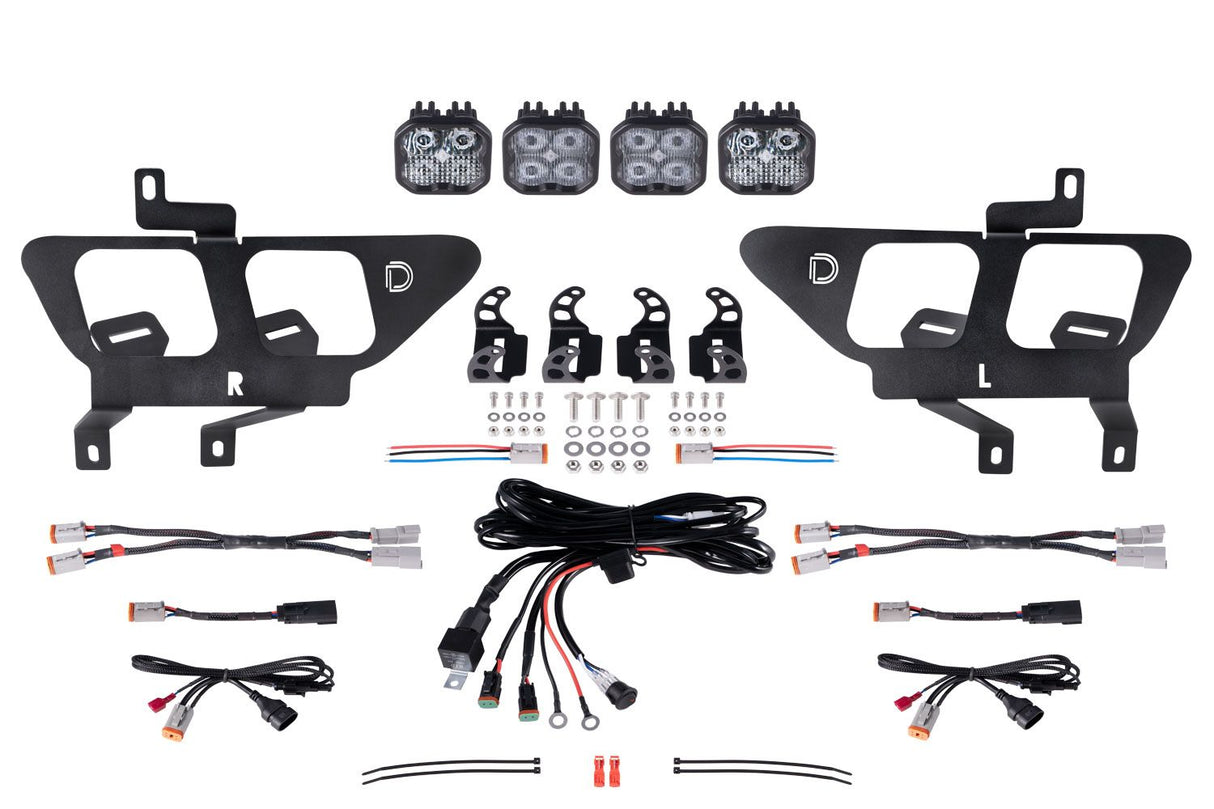 Stage Series Fog Pocket Kit for 2021-2023 Ford F-150