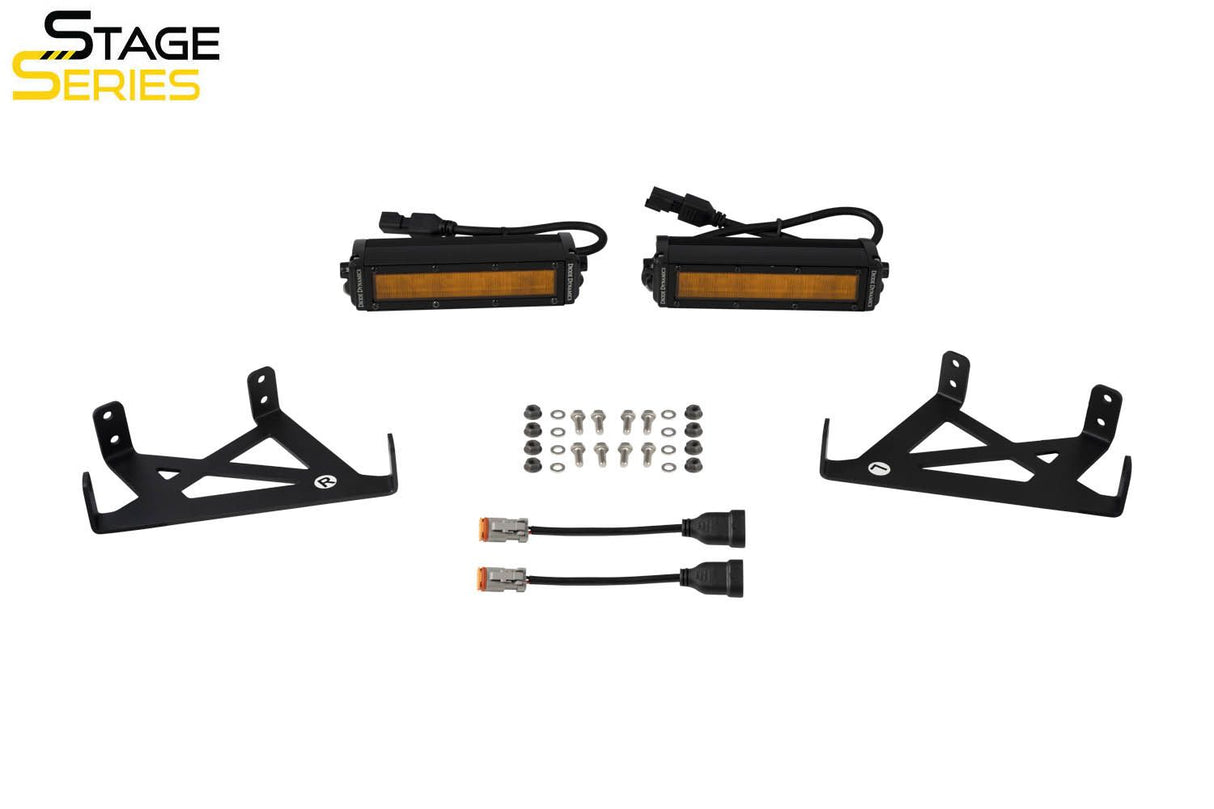 SS6 LED Fog Light Kit for 2020-2022 Ford Super Duty (w/ LED Fog Lights)