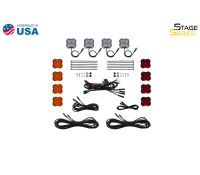 Stage Series Single-Color LED Rock Light Kit (4-pack)