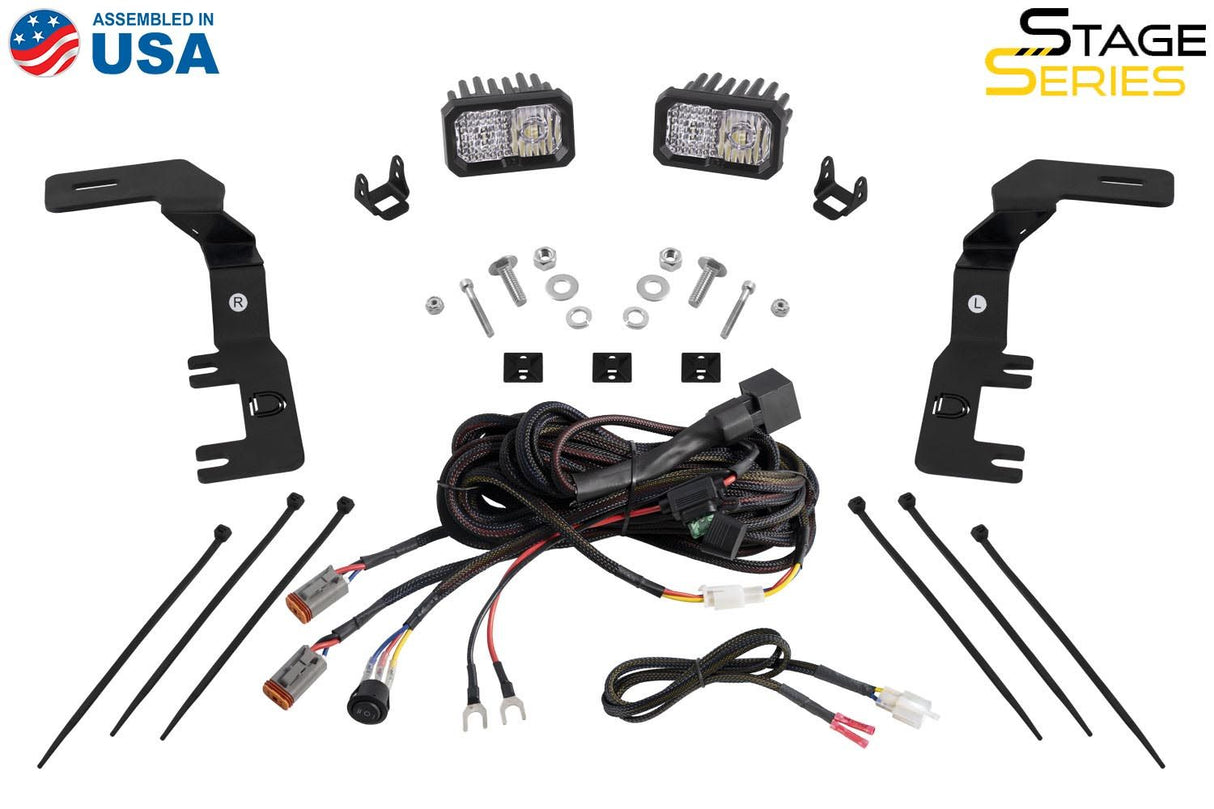Stage Series Backlit Ditch Light Kit for 2023-2025 Chevrolet Colorado