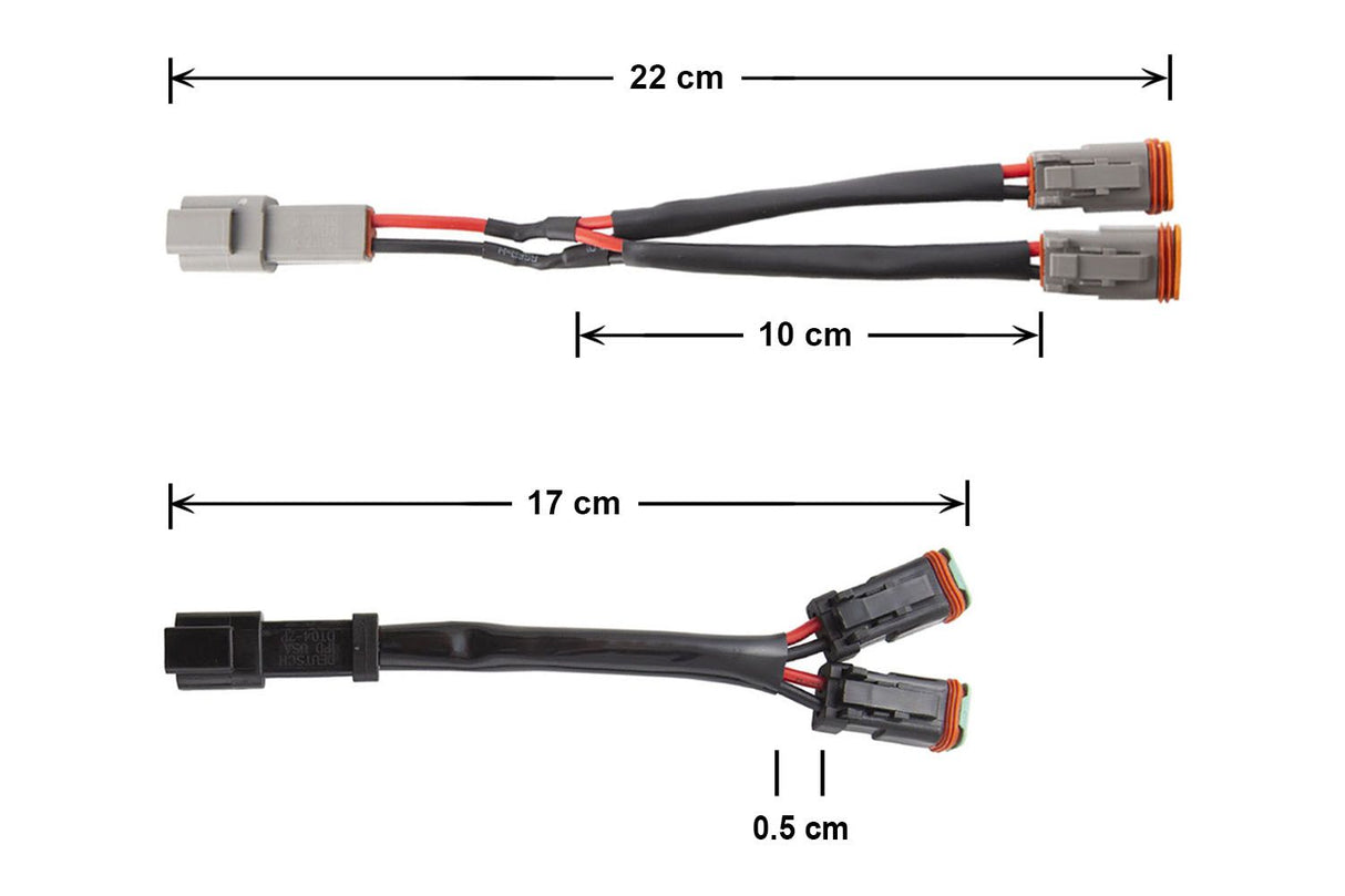 Deutsch DT 2-Pin Splitter Wire (one)