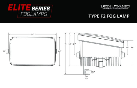 Elite Series Fog Lamps for 2015-2020 Ford F-150 (pair)