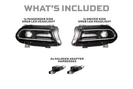 15-23 DODGE CHARGER XRGB LED HEADLIGHTS