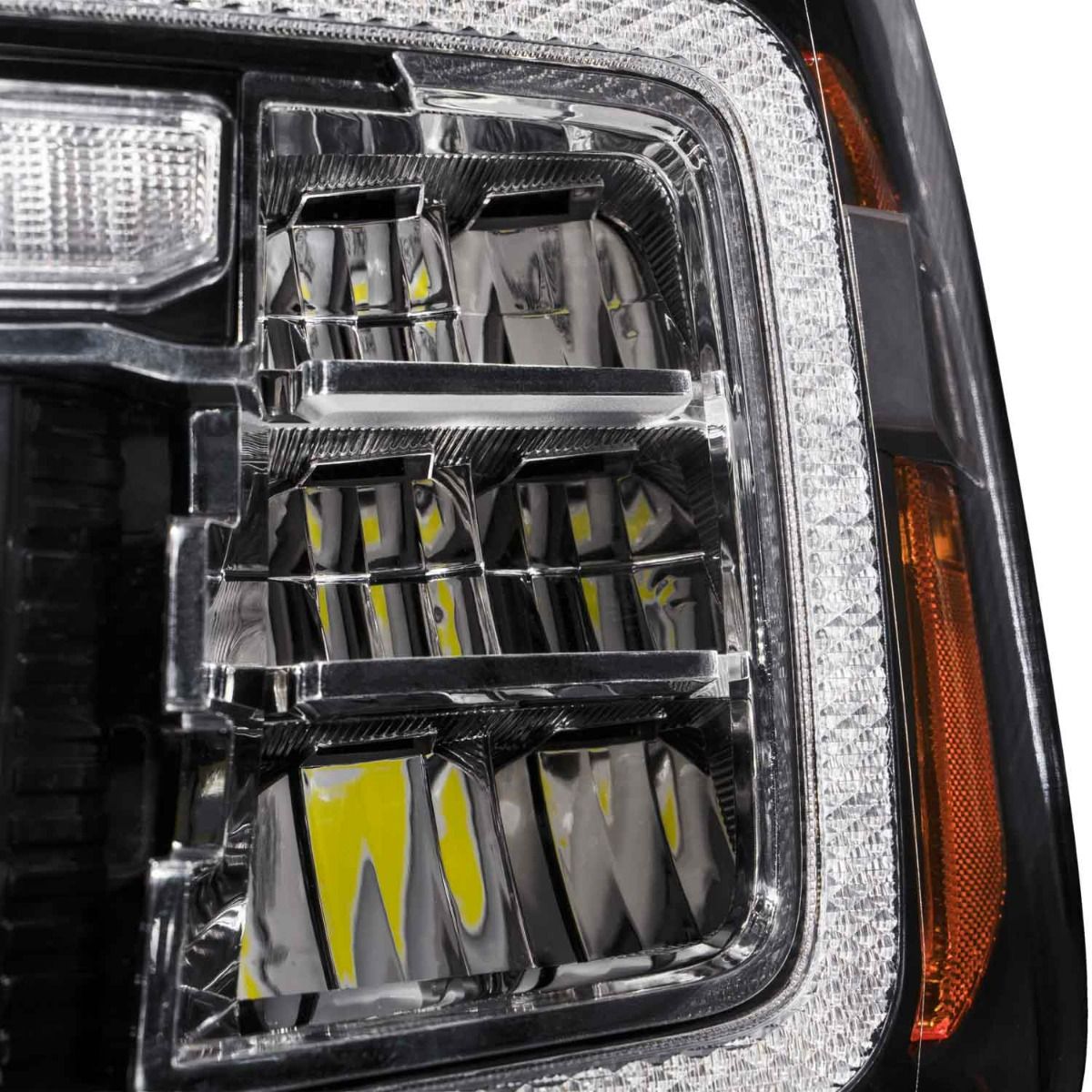 2015-2019 GMC Sierra 2500/3500 LED Reflector Headlights (pair)