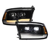 2019-2024 Ram 1500 Classic LED Projector Headlights (pair)